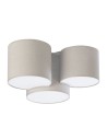 Zobacz TK Lighting MONA NATURE LAMPA SUFITOWA 3 PŁ 6591