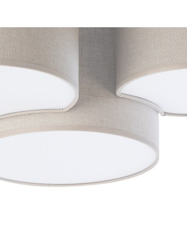 TK Lighting MONA NATURE LAMPA SUFITOWA 3 PŁ 6591 - produkt 2
