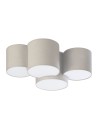 Zobacz TK Lighting MONA NATURE LAMPA SUFITOWA 4 PŁ 6592