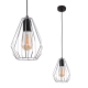 TK Lighting BRYLANT BLACK/CHROME LAMPA WISZĄCA 1 PŁ 796