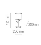 Nightlights - TK Lighting ALBERO WHITE NIGHT LAMP 1 FLOOR 5571 - product 3