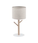 Nightlights - TK Lighting ALBERO LINEN NIGHT LAMP 1 LIGHT 5573 - product 1