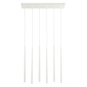TK Lighting PIANO WHITE LAMPA WISZĄCA 6 PŁ 6428