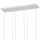 TK Lighting PIANO WHITE LAMPA WISZĄCA 6 PŁ 6428