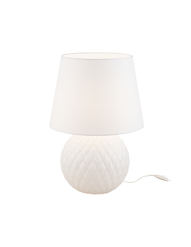 Nightlights - TK Lighting SANTANA WHITE NIGHT LAMP 1 LIGHT 5593 - product kolory-swiatla.pl 6