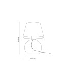 Nightlights - TK Lighting AUREA NIGHT LAMP 1 LIGHT 5336 - product 3