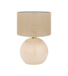 Lampki nocne - TK Lighting PALLA ECRU LAMPKA NOCNA 1 PŁ 5437 - produkt 1