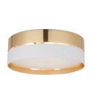 Modern ceiling lamps - TK Lighting HILTON WHITE/GOLD CEILING LAMP 3 LIGHT 450 4772 - product 4