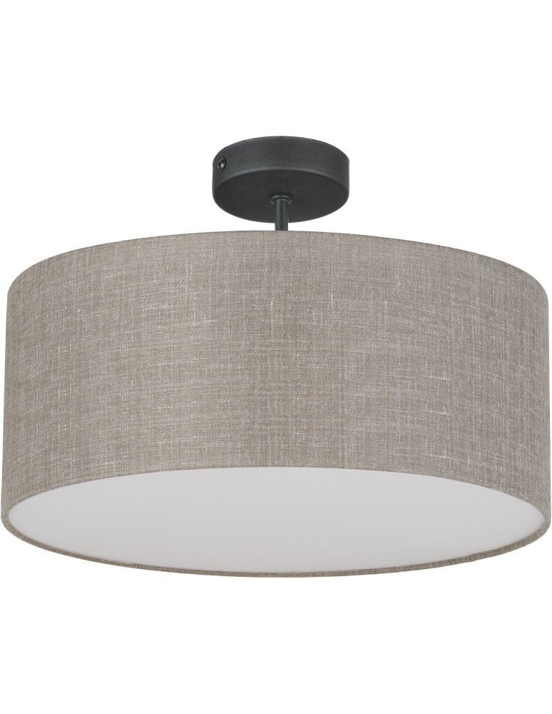 Round ceiling lamps - TK Lighting RONDO LINEN CEILING LAMPS 4 FLOOR 400 PITCH 6247 - product kolory-swiatla.pl 1
