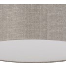Round ceiling lamps - TK Lighting RONDO LINEN CEILING LAMPS 4 FLOOR 400 PITCH 6247 - product 4