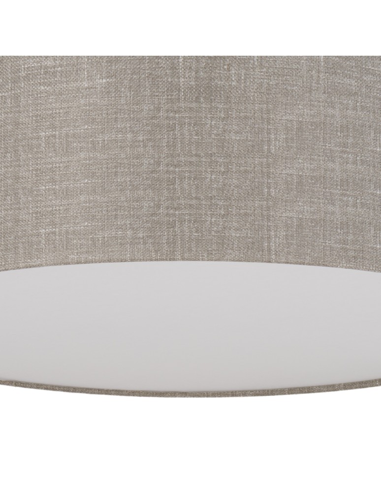 Round ceiling lamps - TK Lighting RONDO LINEN CEILING LAMPS 4 FLOOR 400 PITCH 6247 - product kolory-swiatla.pl 4