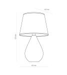 Nightlights - TK Lighting LACRIMA WHITE NIGHT LAMP 1 LIGHT 5459 - product 3