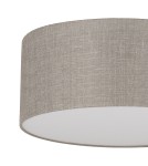 Round ceiling lamps - TK Lighting RONDO LINEN CEILING LAMP 4 LIGHT 450 5636 - product 2