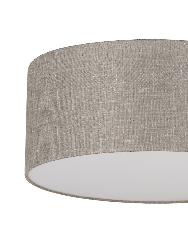 Round ceiling lamps - TK Lighting RONDO LINEN CEILING LAMP 4 LIGHT 450 5636 - product kolory-swiatla.pl 2