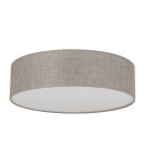 Round ceiling lamps - TK Lighting RONDO LINEN CEILING LAMP 4 LIGHT 600 5637 - product 1
