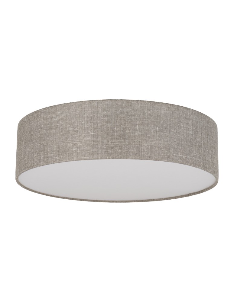 Round ceiling lamps - TK Lighting RONDO LINEN CEILING LAMP 4 LIGHT 600 5637 - product kolory-swiatla.pl 1