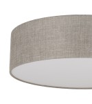 Round ceiling lamps - TK Lighting RONDO LINEN CEILING LAMP 4 LIGHT 600 5637 - product 2