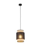 Boho pendant lamps - TK Lighting BOHO NEW BLACK Pendant LAMP 1 FLOOR 200 5656 - product 3