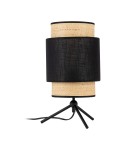 Lampy stołowe Boho - TK Lighting BOHO NEW BLACK LAMPKA NOCNA 1 PŁ 5536 - produkt 1
