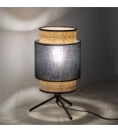Boho table lamps - TK Lighting BOHO NEW BLACK NIGHT LAMP 1 FL 5536 - product 3