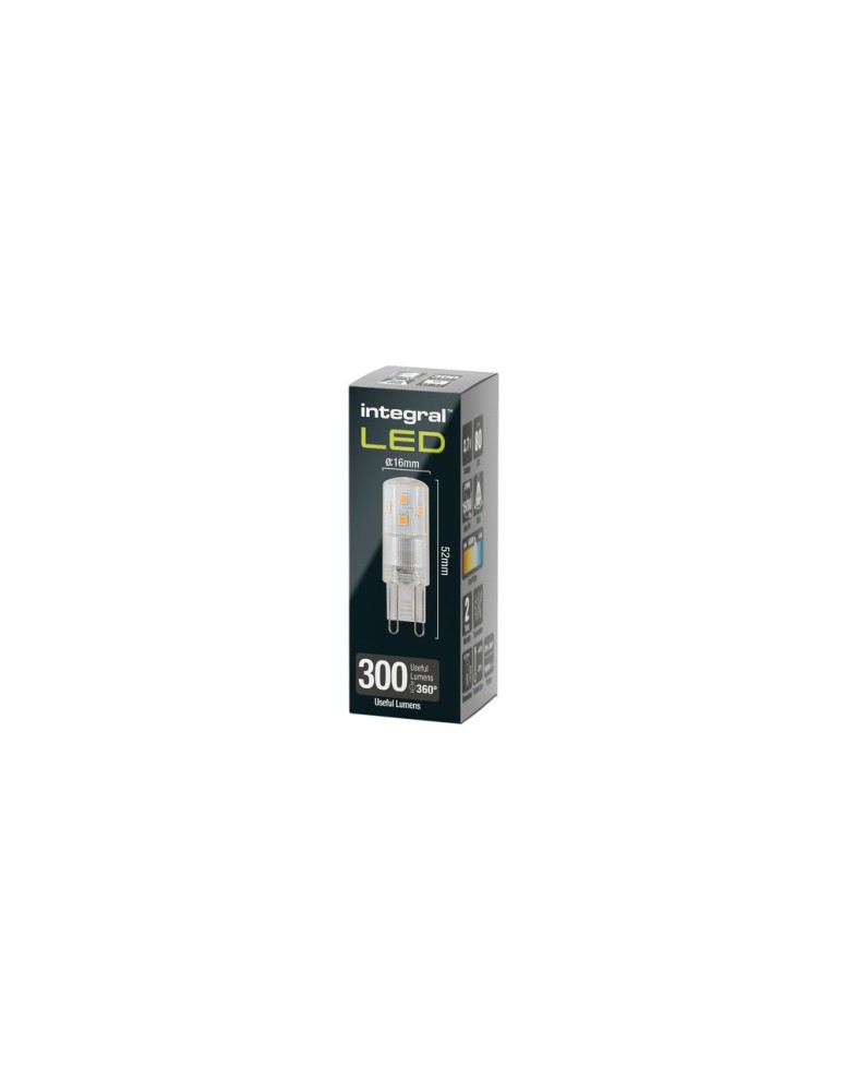 G9 230V LED bulbs - Integral LED G9 2.7W 4000K 300lm Dimmable - product kolory-swiatla.pl 2