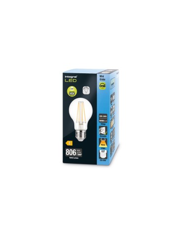 Integral Classic Globe Filament 7.3W 2700K 806lm E27 Dimmable - product 2