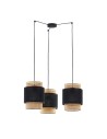 View TK Lighting BOHO BLACK pendant lamp 3³ 6549