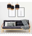 Boho pendant lamps - TK Lighting BOHO BLACK pendant lamp 3³ 6549 - product 4