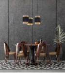 Boho pendant lamps - TK Lighting BOHO BLACK pendant lamp 3³ 6549 - product 6