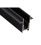 Magnetic rails - Azzardo ALFA TRACK MAGNETIC52 3m GIPS2 + 2x END CAP BK Flush-mounted Magnetic Railway Alfa with Caps AZ5460 - product 1