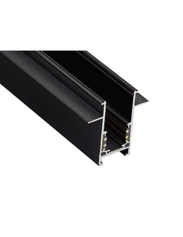 Azzardo ALFA TRACK MAGNETIC52 3m GIPS2 + 2x END CAP BK Flush-mounted Magnetic Railway Alfa with Caps AZ5460