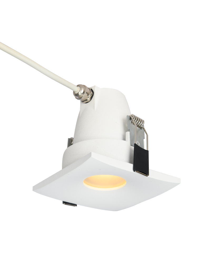 Flush-mounted outdoor lights - Azzardo ROMOLO S IP65 WH Outdoor Flush Mounted Terrace AZ5391 - product kolory-swiatla.pl 1