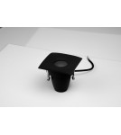 Flush-mounted outdoor lights - Azzardo ROMOLO S IP65 BK Outdoor Flush Mounted Terrace AZ5392 - product 3