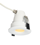 Flush-mounted outdoor lights - Azzardo ROMOLO R IP65 WH Outdoor Flush Mounted Terrace AZ5389 - product 1