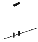 Pendant lamps over desk - Azzardo GERARDO PENDANT CCT DIMM BK + REMOTE CONTROL Pendant with Remote Control Functions Dimming and Light Color Change AZ5447 - product 4