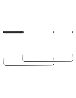 Azzardo MARIO PENDANT 2 CCT DIMM BK + REMOTE CONTROL Wisząca z Pilotem Funkcje Ściemniania i Zmiany Barwy Światła AZ5446