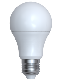 Azzardo LED BULB E27 BLUETOOTH 9W CCT DIMM WH LED Bulb with Dimmable and Color Changing Capability via Bluetooth AZ5423