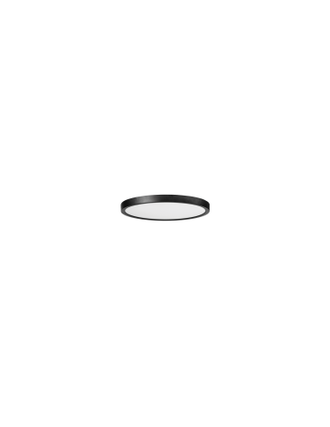 Azzardo PANKA 23 CCT SWITCH DIMM BK Ceiling Light with Dimmable and Light Colour Change Switch AZ5364