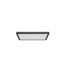 Plafonds with motion sensor - Azzardo PANKA SQ 30 CCT SWITCH SENSOR BK Ceiling Light with Motion Sensor and Light Color Change Switch AZ5362 - product 1