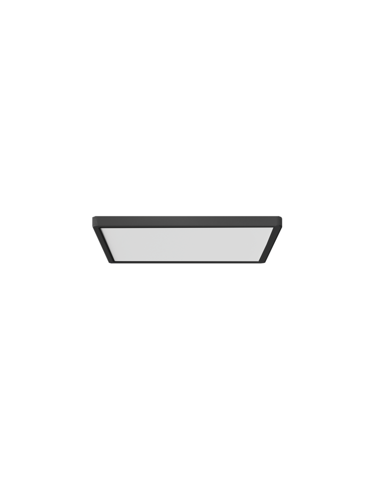 Plafonds with motion sensor - Azzardo PANKA SQ 30 CCT SWITCH SENSOR BK Ceiling Light with Motion Sensor and Light Color Change Switch AZ5362 - product kolory-swiatla.pl 1