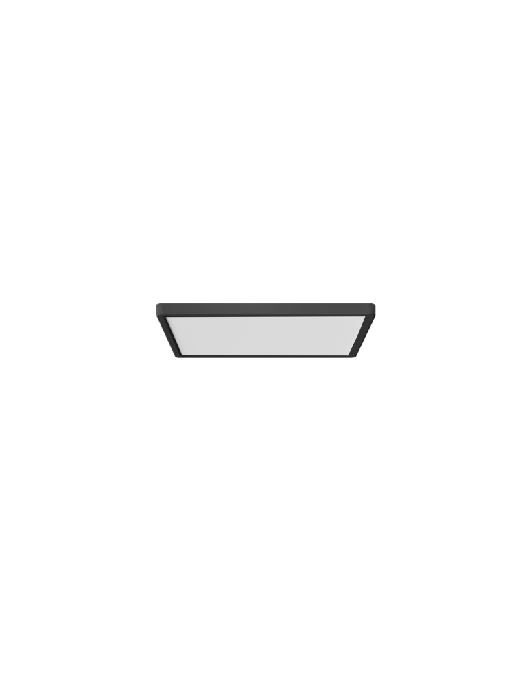 Plafonds with motion sensor - Azzardo PANKA SQ 23 CCT SWITCH SENSOR BK Ceiling light with Motion Sensor and Light Color Change Switch AZ5360 - product kolory-swiatla.pl 1
