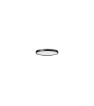 Plafonds with motion sensor - Azzardo PANKA 18 CCT SWITCH SENSOR BK Ceiling light with Motion Sensor and Light Color Change Switch AZ5354 - product 1