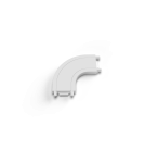 Accessories for magnetic busbars - Azzardo GAMMA TRACK MAGNETIC 5mm ROUND CORNER90 WH Rounded Corner Connector AZ5327 - product 1