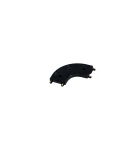 Accessories for magnetic busbars - Azzardo GAMMA TRACK MAGNETIC 5mm ROUND CORNER90 BK Rounded Corner Connector AZ5326 - product 1