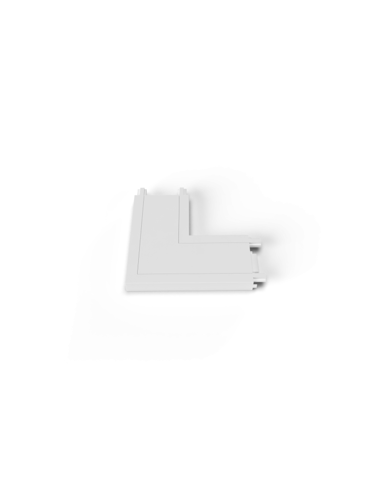 Accessories for magnetic busbars - Azzardo GAMMA TRACK MAGNETIC 5mm L CONNECTOR WH Corner Magnetic Rail Connector AZ5325 - product kolory-swiatla.pl 1
