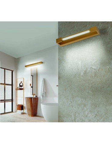 Azzardo DALI 120 4000K GOLD Kinkiet Łazienkowy IP44 AZ5250 - produkt 2