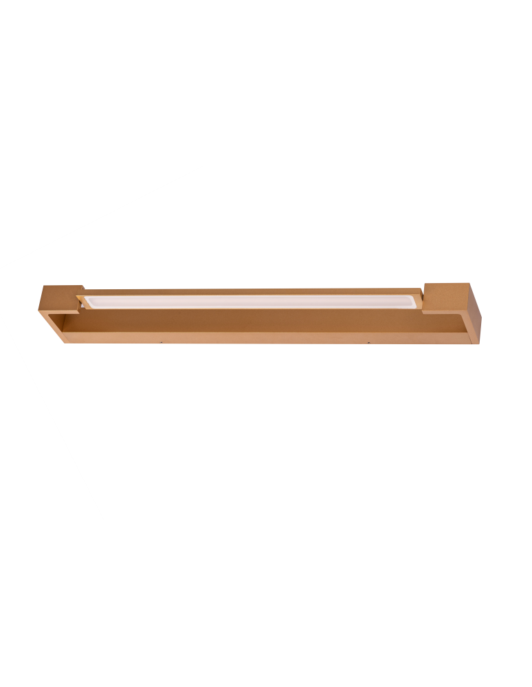 Bathroom wall lamps - Azzardo DALI 45 3000K GOLD Bathroom wall lamp IP44 AZ5243. - product kolory-swiatla.pl 1