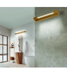 Bathroom wall lamps - Azzardo DALI 30 4000K GOLD Bathroom wall lamp IP44 AZ5242. - product 2