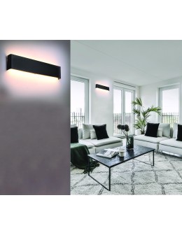 Azzardo GALASSO 83 3000K BK Wall lamp IP44 AZ5342 - product 2