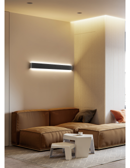 Azzardo GALASSO 110 3000K BK Wall lamp IP44 AZ5341 - product 2